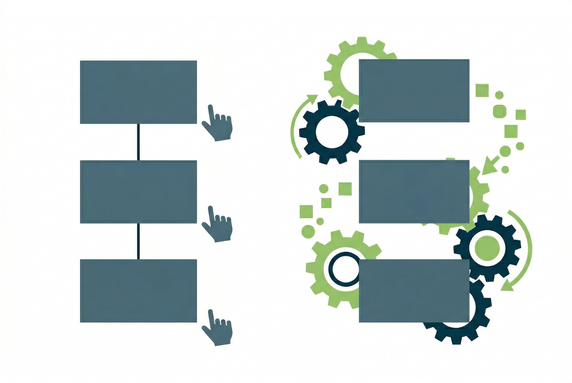Vom manuellen zum automatisierten Ablauf