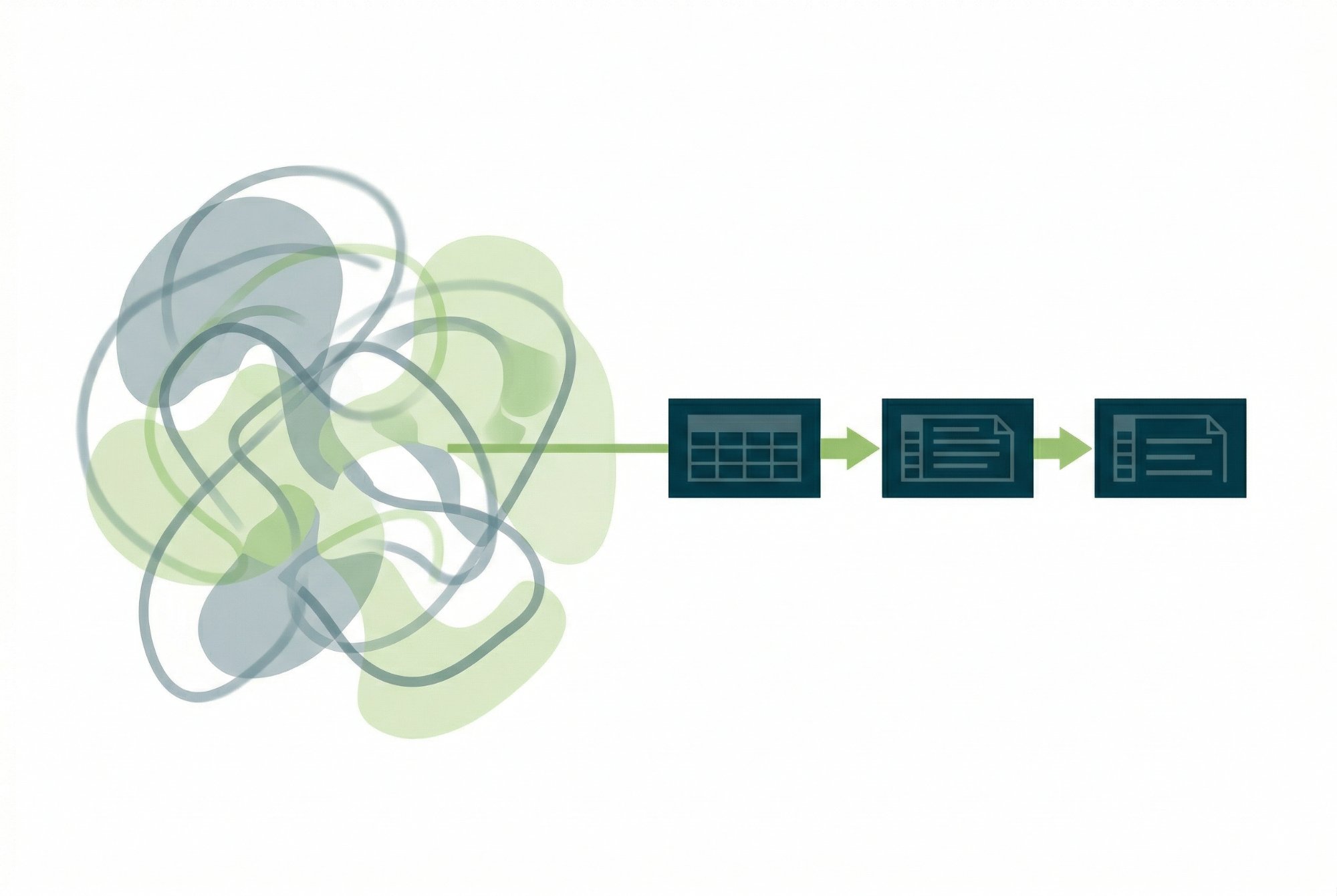 Abläufe sichtbar machen durch Dokumentation